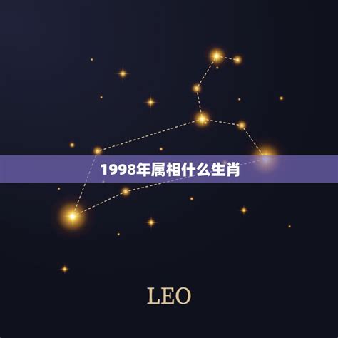 1998 年生肖|98年属什么 98年属什么的生肖